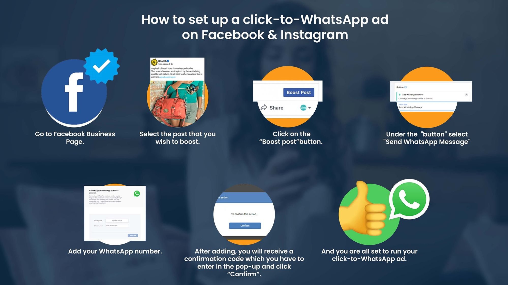 How to set up Click-to-WhatsApp ads on Facebook and Instagram