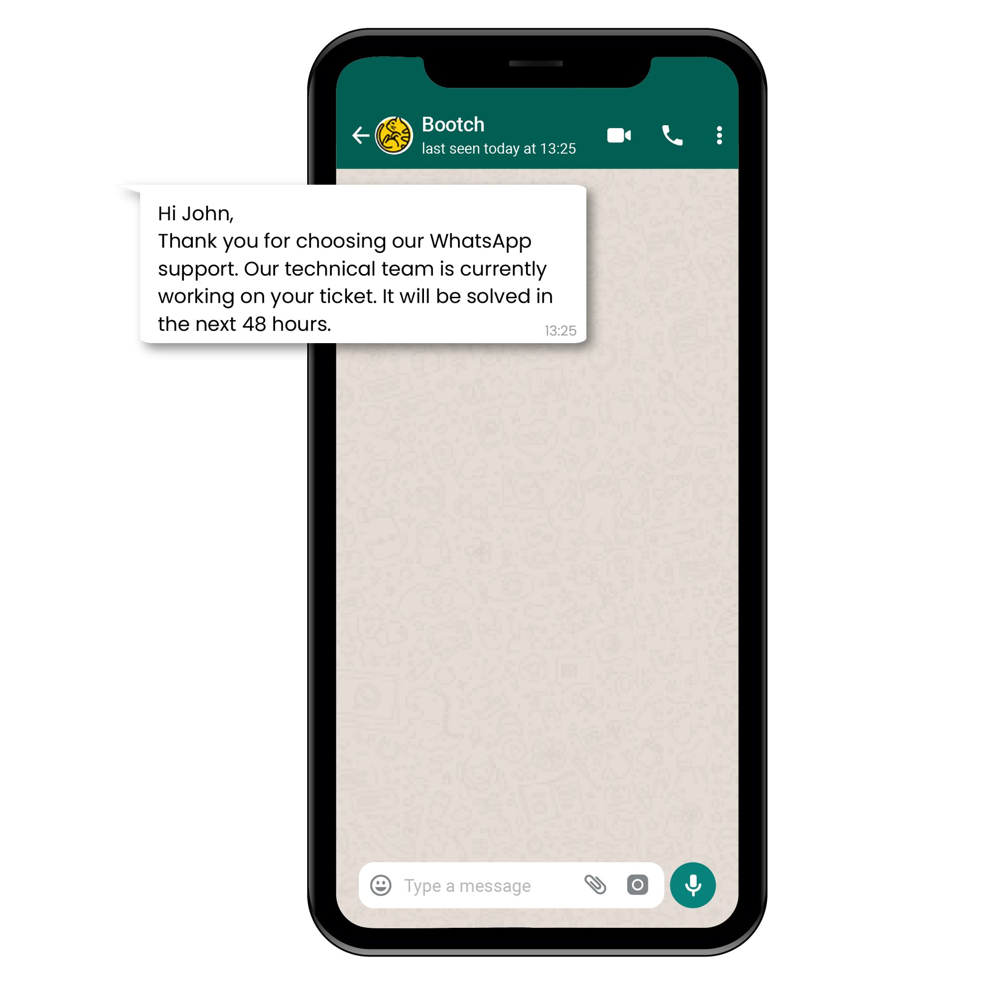 Instant customer support on WhatsApp