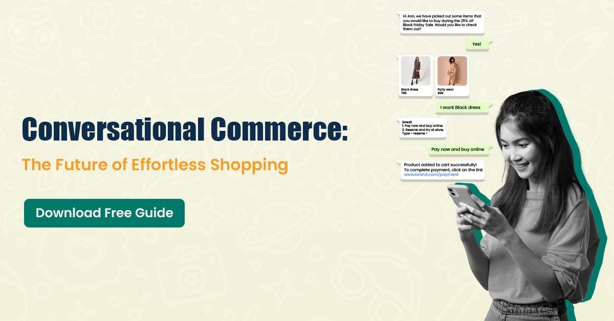 Conversational Commerce: The future of effortless shopping - Guide
