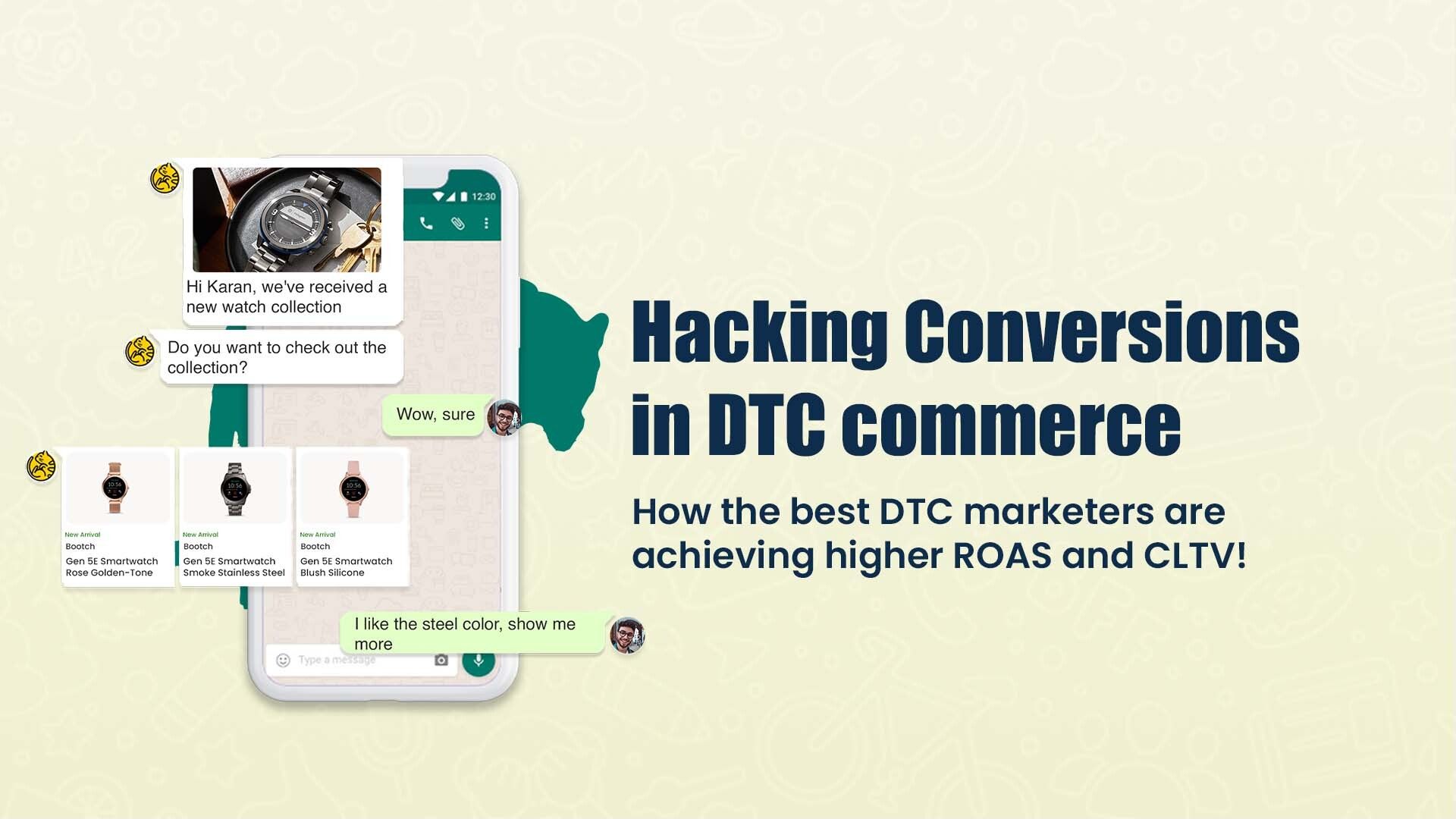 Webinar: Hacking Conversions with DTC Commerce