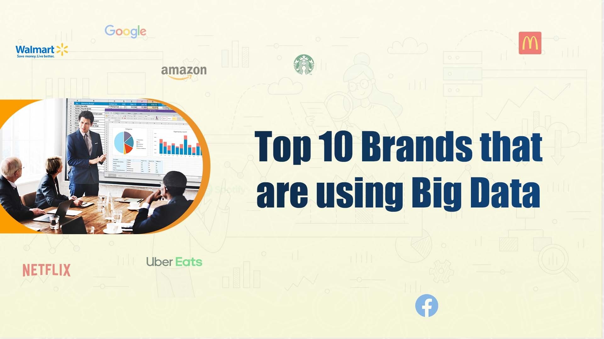 Top 10 Brands that are using Big Data