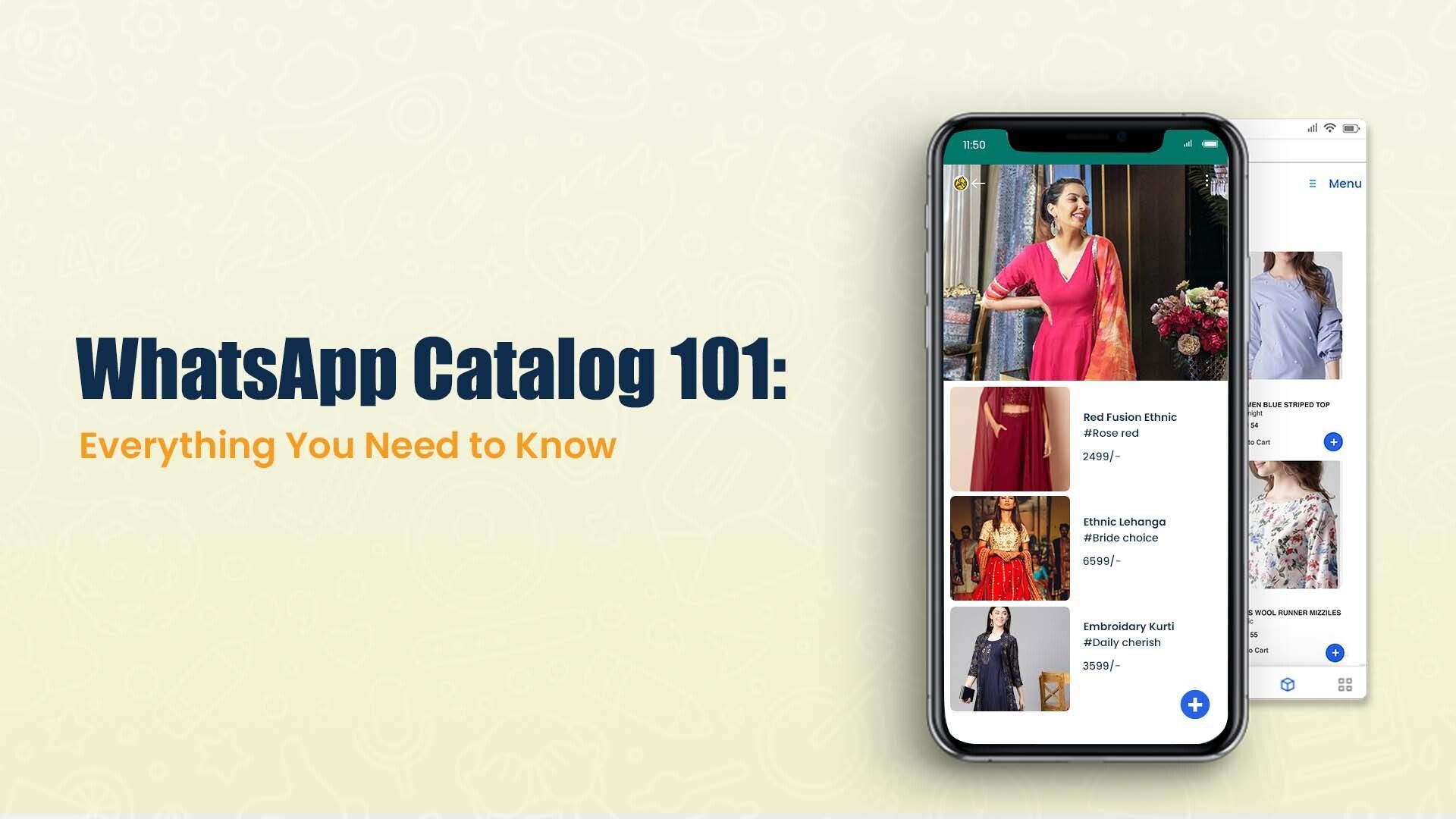 WhatsApp Catalog 101: Everything you need to know